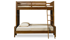 Kid's Wooden Bunk Bed