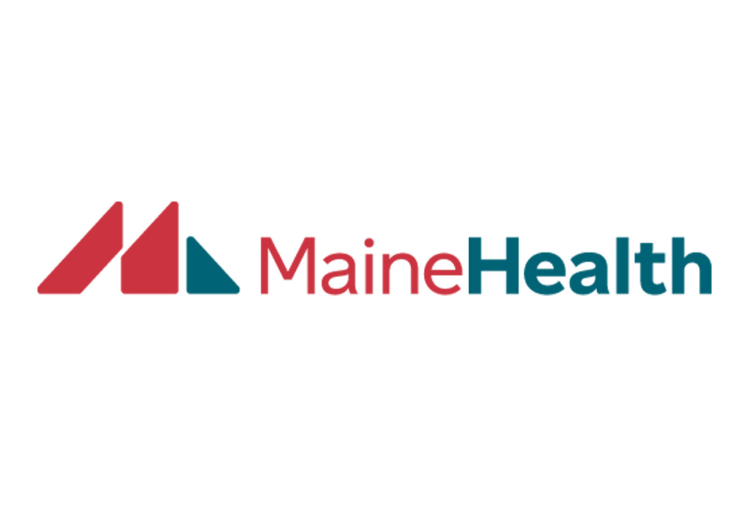 Maine Health logo featuring a stylized design representing healthcare and community well-being.