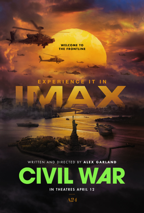 Civil War movie poster