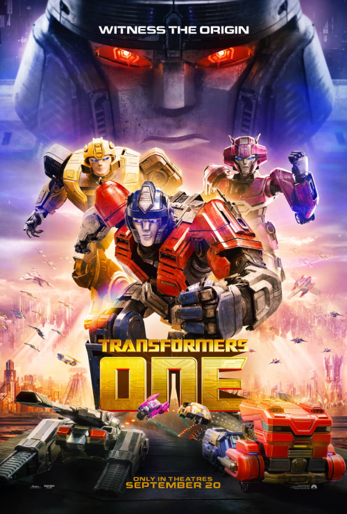 Transformers One movie poster